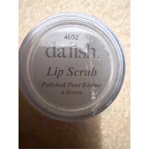 Da Lish Exfoliating Lip Scrub 9g Glass Jar
